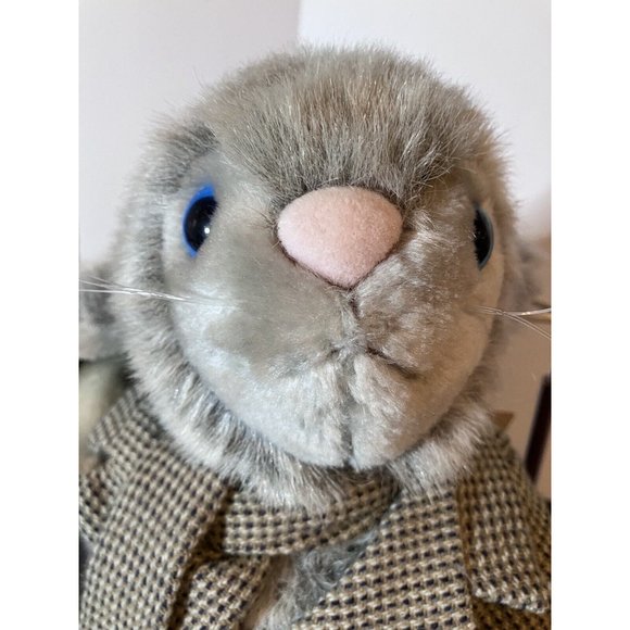 Hares Snuggle Bunny Plush Vintage 1983 North American Bear Co 12" Stuffed Animal - Picture 14 of 15